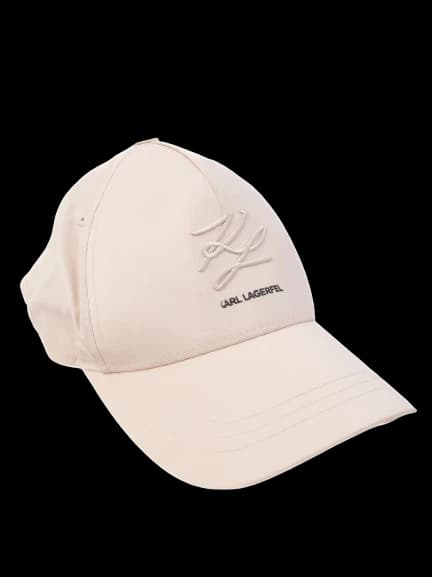 Karl Lagerfeld White Polyester Cap — photo 1