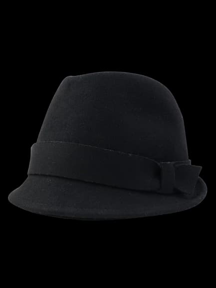 GF Ferre Black Cashmere Hat — photo 1