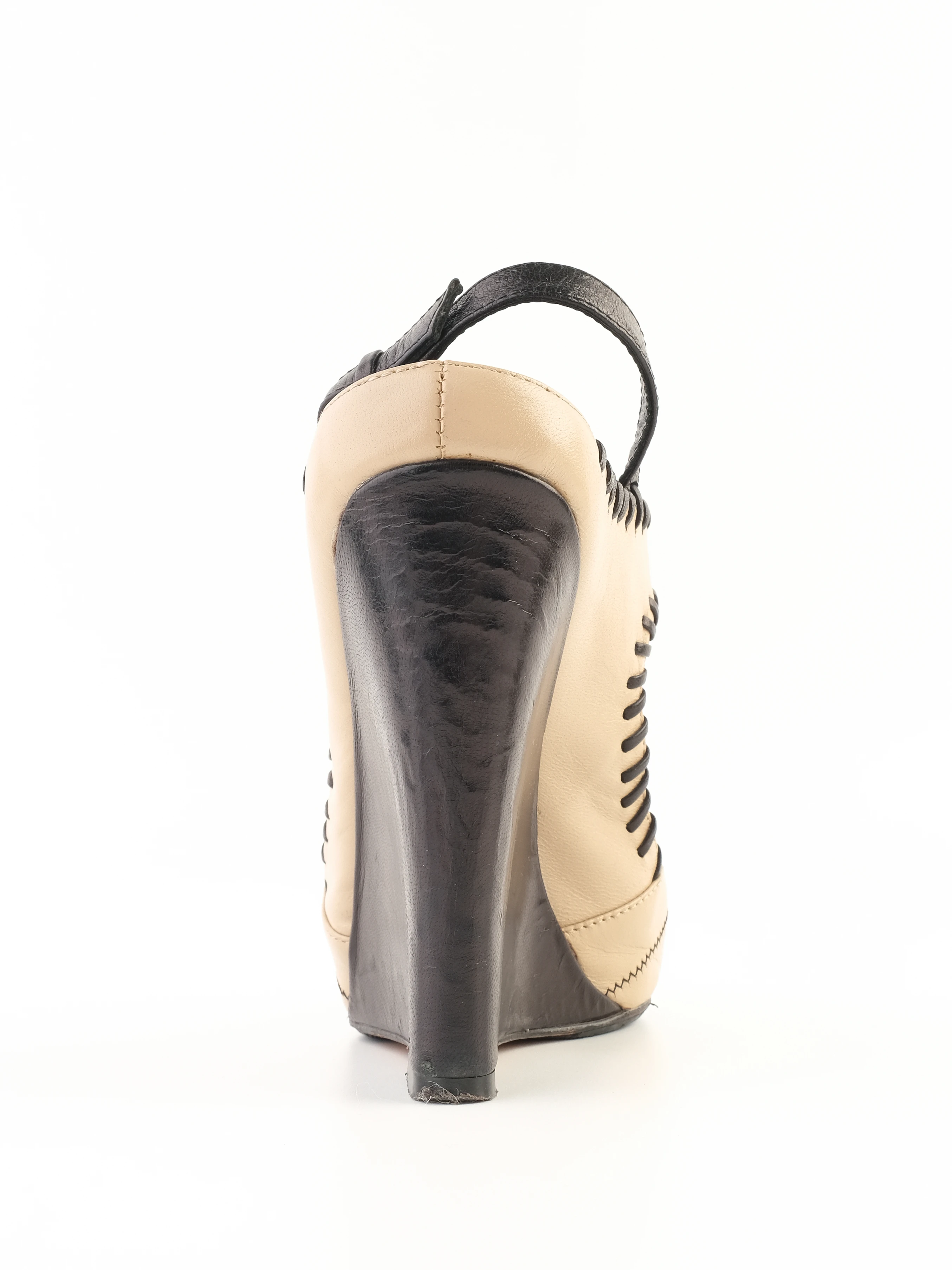 Gianmarco Lorenzi Orange Leather Sandals — 2