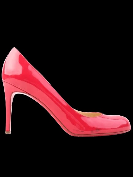 Christian Louboutin Red Leather Pumps — 1
