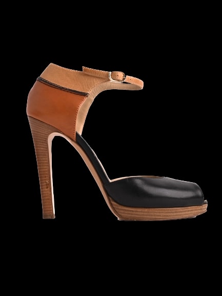 Vicini Leather High Heel Sandals — 1