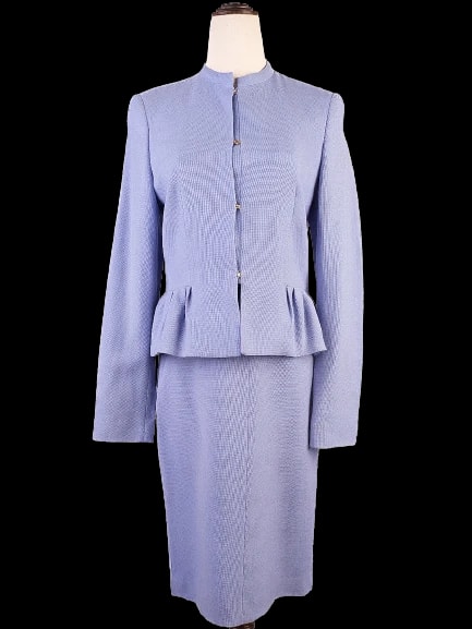 Hugo Boss Blue Cashmere Suit — 1