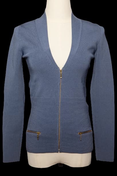 Reiss Blue Viscose Pullover — photo 1