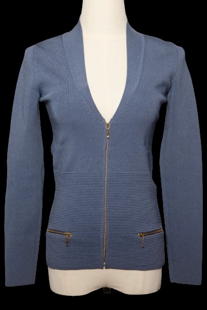 Reiss Blue Viscose Pullover — 1