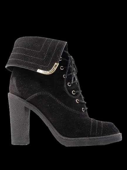 Louis Vuitton Black Leather Boots — photo 1
