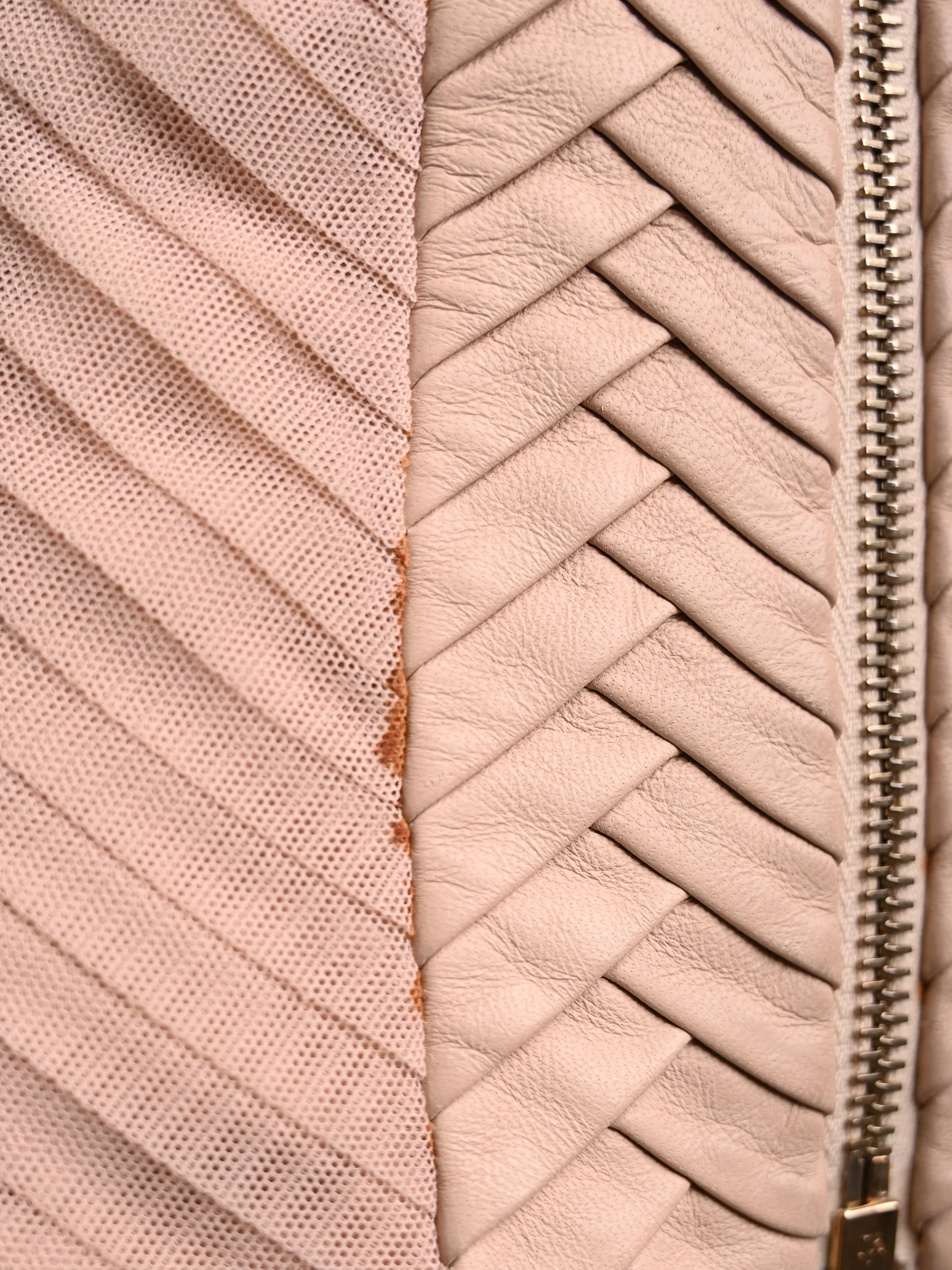 Elisabetta Franchi Pink Leather Jacket — 2