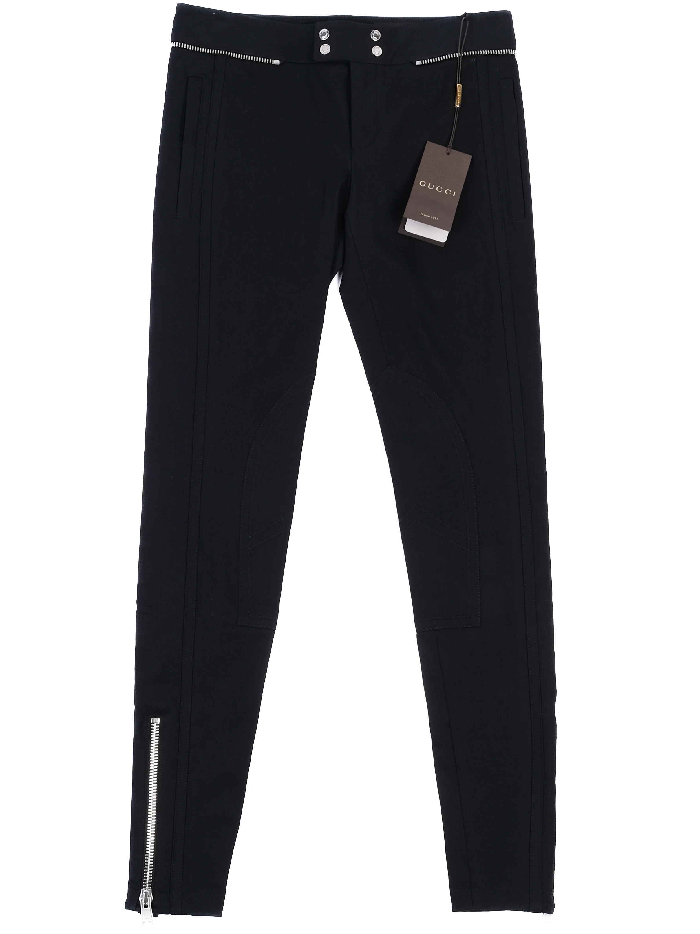 Gucci Black Cotton Trousers — 3