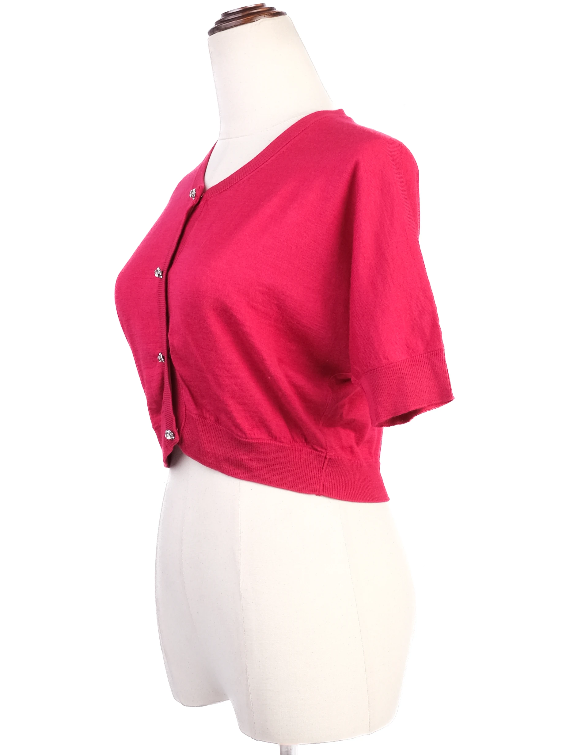 Dolce Gabbana Red Cashmere Cardigan — 3